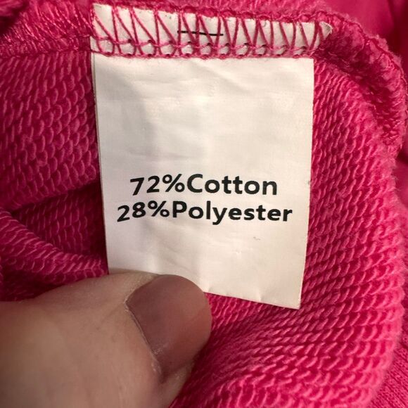 QUEEN OF SPARKLES Heart on Your Sleeves Crewneck Sweatshirt medium - Picture 7 of 7